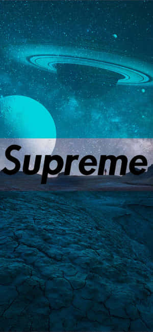 Голубое supreme — Samsung Galaxy S20 Обои
