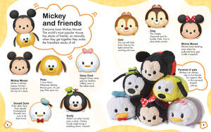 Обои Tsum Tsum Микки и друзья — Обесцвеченный Обои