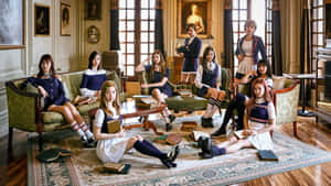 Twice - Потрясающее групповое фото — 트와이스 Обои