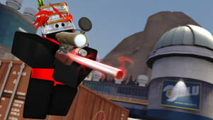 Обои в HD-качестве с аватаром снайпера в Roblox.