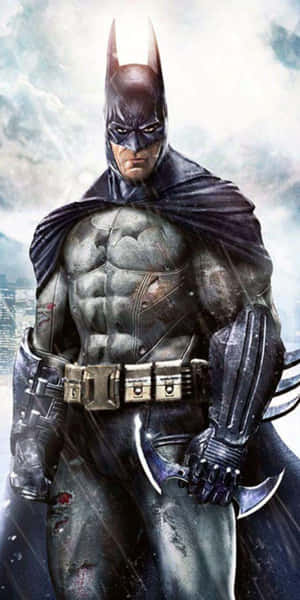 Пиксельный фон Batman Arkham City — Бэтмен Обои