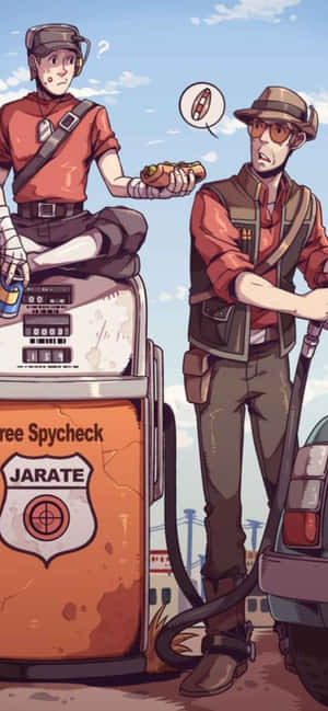 Iphone Xs Max Team Fortress 2 Заставка — iPhone Xs Обои