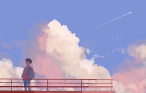 Арт по мотивам J-Hope Airplane — Kpop гиф Обои