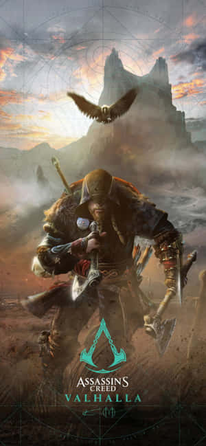 Фон iPhone XS Max Assassin's Creed Valhalla — POCO F Обои