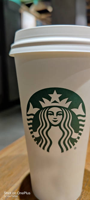 Белая чашка Starbucks iPhone — iPhone 12 Pro Max Обои