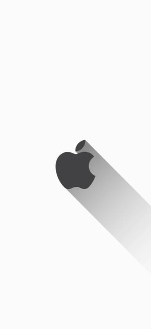 Белый iPhone логотип Apple — Galaxy S24 Обои