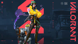 Фон Valorant 1366x768 — Valorant Обои
