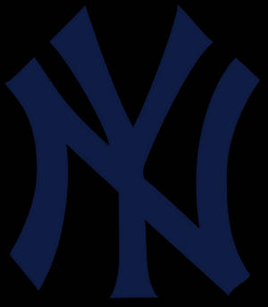 Синий векторный логотип NY New York Yankees — обои — Nubia Fold Обои