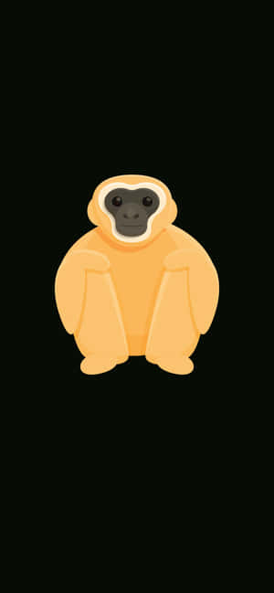 Фон iPhone Xs Max Gibbon — iPhone 12 mini Обои