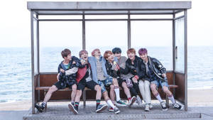 Весенний день тизер крутой ноутбук BTS