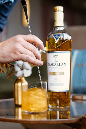 Взбалтывая совершенство - коктейль из виски Macallan — Xiaomi Pad Обои