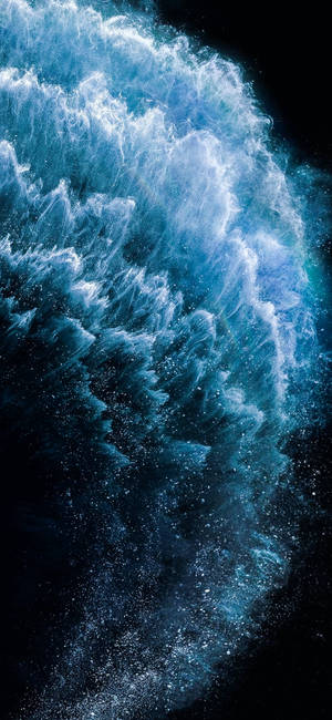 Взрыв синей пыли, Samsung Full HD
