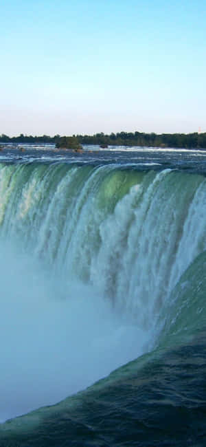 Iphone X Niagara Falls Background — Moto G Обои