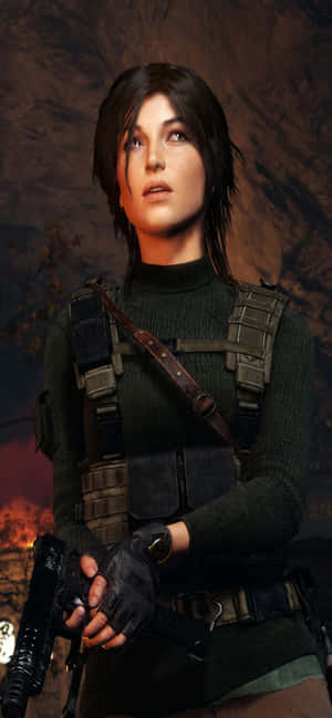 Iphone Xs Max Rise Of The Tomb Raider Background — iPhone 16e Обои