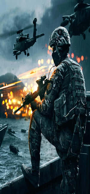 Iphone Xs Max Battlefield 4 фон — POCO C85 Обои