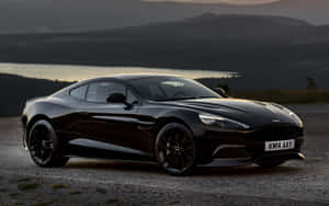 Впечатляющий Aston Martin Vanquish в движении — Steam Deck Обои