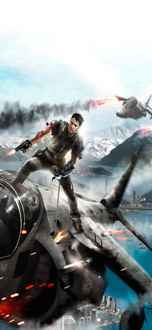 Фон iPhone X Just Cause 4 — POCO C81 Pro Обои