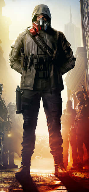 Iphone Xs Max The Division Background — POCO M8s Обои