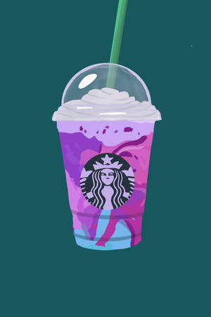 Галактика Starbucks iPhone — Галактика Обои