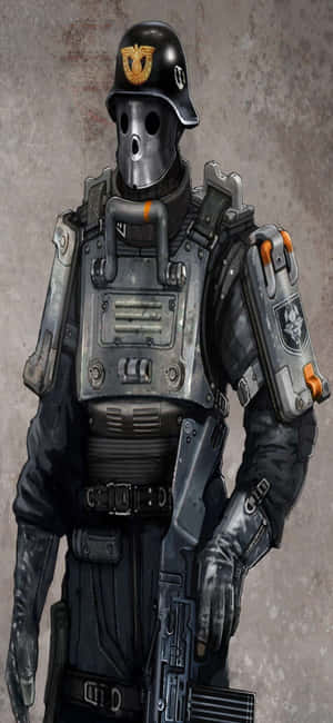 Фон Wolfenstein II для iPhone Xs — Redmi Note 13 Pro Обои