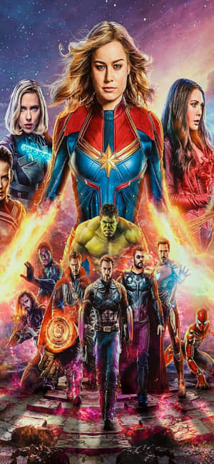 Iphone Xs Marvel's Avengers фон — Galaxy S25 Edge Обои