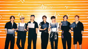 Обои с групповым фото BTS в стиле магшота — Милые bts Обои