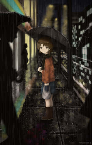 serial experiments lain — Pixel Tablet Обои