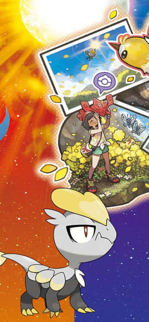 Jangmo-o в Pokemon Sun и Moon — Huawei nova 15 Ultra Обои