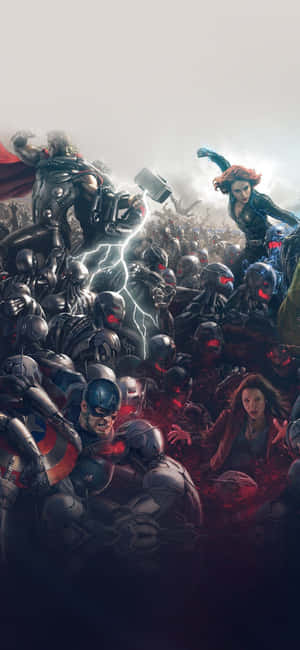 Iphone Xs Marvel's Avengers Фон — Tecno Camon 50 Обои