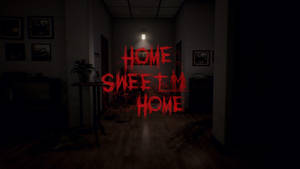 Обои Жуткое Home Sweet Home в тёмной комнате — True Black Обои