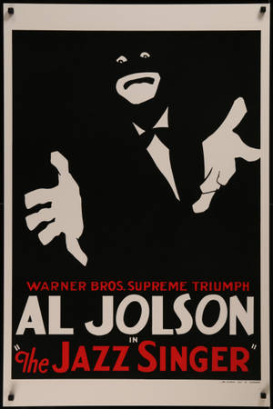 Al Jolson The Jazzy Singer Жуткая обложка — Huawei MatePad 11.5 S (2025) Обои