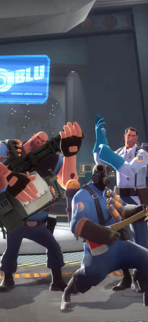 Фон iPhone Xs Team Fortress 2 — Motorola Edge 70 Plus Обои