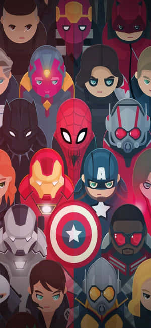 Iphone Xs Marvel's Avengers фон — Xiaomi 15 Обои