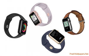 Обои Apple Watch с выбором разных цветов — Apple Watch Обои