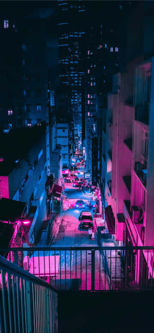 Vaporwave iPhone — Redmi Note 14S Обои