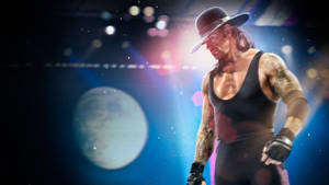 Обои с видом сбоку на суперзвезду борьбы — Studio Display Обои