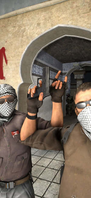Обои iPhone Xs Counter-Strike Global Offensive — Realme Обои