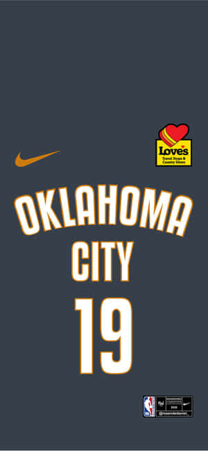 Игровой номер 19 команды Oklahoma City Thunders — Redmi Note 17 Обои