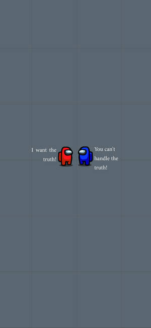 Синий Among Us — Pixel 8a Обои