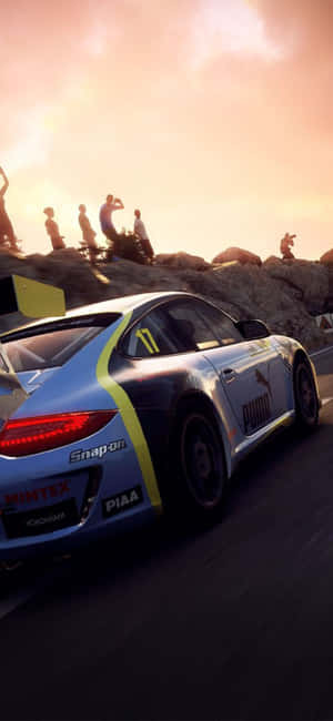 Фон iPhone Xs Dirt Rally — Samsung Galaxy S20 Обои