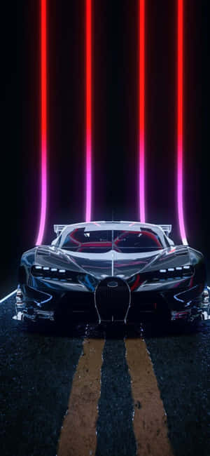 Фон iPhone Xs Bugatti — POCO M7 Plus Обои
