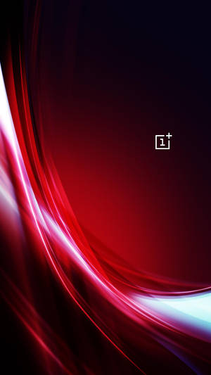 Обои с красным градиентом OnePlus