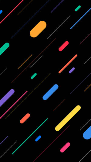 Диагональные линии OLED