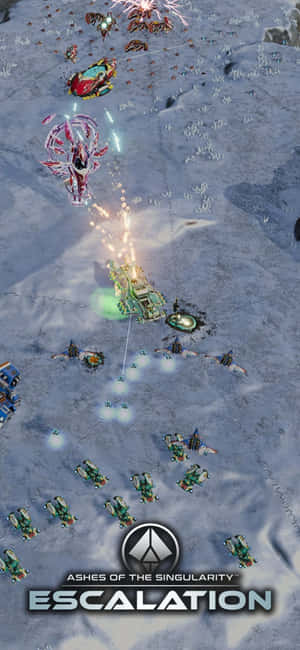 iPhone X Ashes Of The Singularity Escalation фон — Vivo T4 Обои