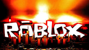 Крутые обои с изображением обреченного города в Roblox.