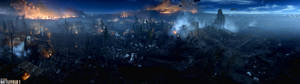 Обои с обложкой Wildfire для двух экранов. — 2560x1440 Обои