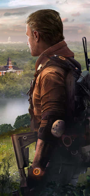 Iphone Xs Max The Division Background — Сумерки Обои