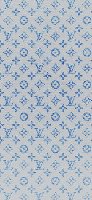 Louis Vuitton Blue — Xiaomi 17 Ultra Обои
