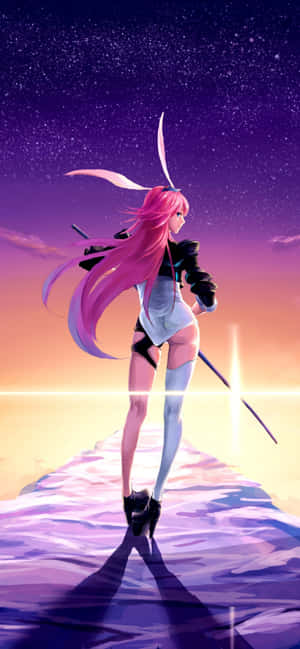 Yea Sakura Honkai Impact: экран блокировки аниме видеоигры — Oppo Find X10 E Обои