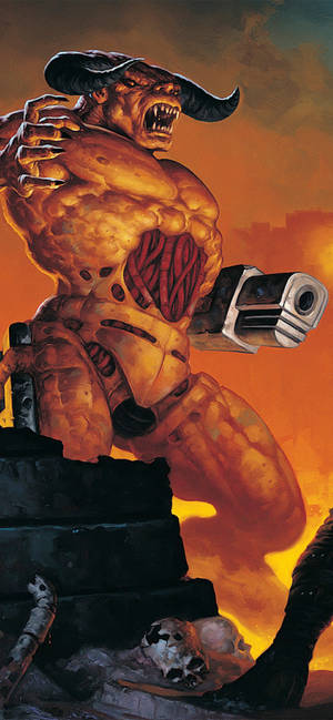 Doom Phone — Samsung S21 Ultra Обои